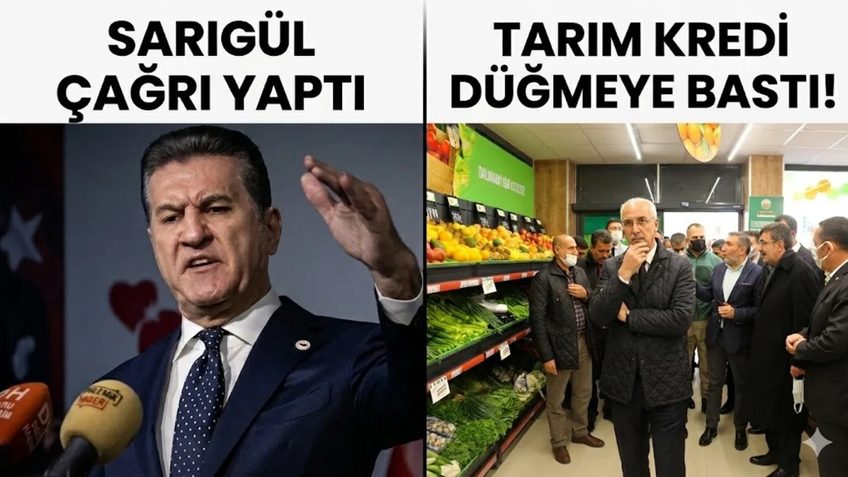 Sarıgül Çağrı Yaptı: Tarım Kredi indirim başlattı - Gündem Haberleri